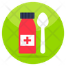 icon for liquid medicine