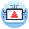 system caution logo