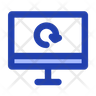 system refresh icon svg