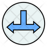 left right direction logo