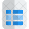 icon for data table