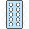 icon for tablet strip