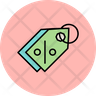 icons of tag pin