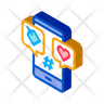 tag heart icon png