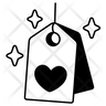 tag heart symbol