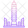icon for taipei tower