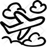 icons for take off plane