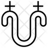 tangent symbol icon svg