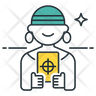 tarot card reading icon png