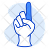 tawhid hand icon svg