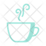 blooming tea icon svg