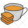 free tea biscuits icons