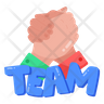 team hands icons free