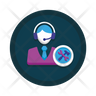 free customer support assistant icons