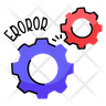 cogs icons