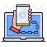icon for technology addiction