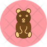 cute teddy icons