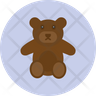 teddy-bear icon svg