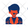 telephonist icons