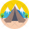 camping house logo
