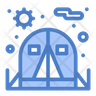 camping house icon
