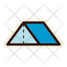 adventure tent symbol