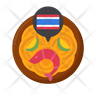thai cuisine icons free