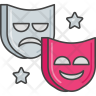 theater mask icon