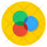 interlocking circles icons