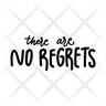free no regrets icons