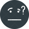 thinking face symbol