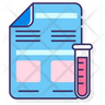 third party lab report icon download