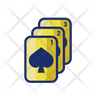three card poker icon svg
