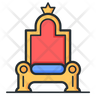 icon for royal chair