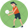 icon for throwball