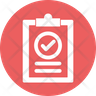 icon for approved sheet