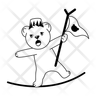 rope walk icon png