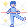 tightrope walker icon