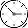 free time elapsed icons