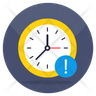 time error icons