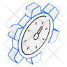 time check symbol
