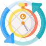 icon for rotation time