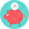 icon saving time money