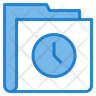 timer folder logo