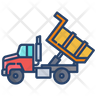 icon for tipper truck