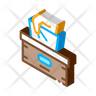icon for hand box