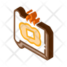 icon for gold melting pot