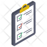 icon for list document