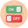 free toggle switch icons