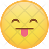 tongue drop emoji